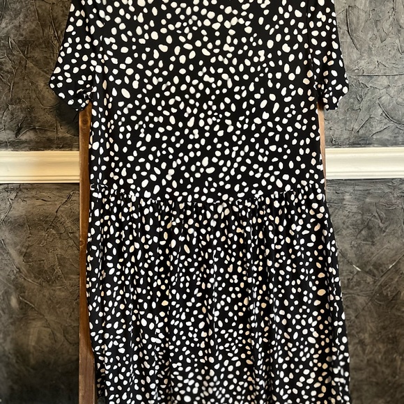 Soft slinky cotton dress above knee - Picture 3 of 7